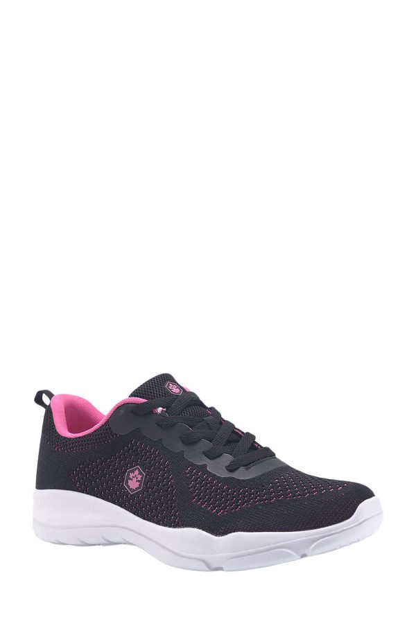 Agatha active laced black woman comfort shoes - Image 2