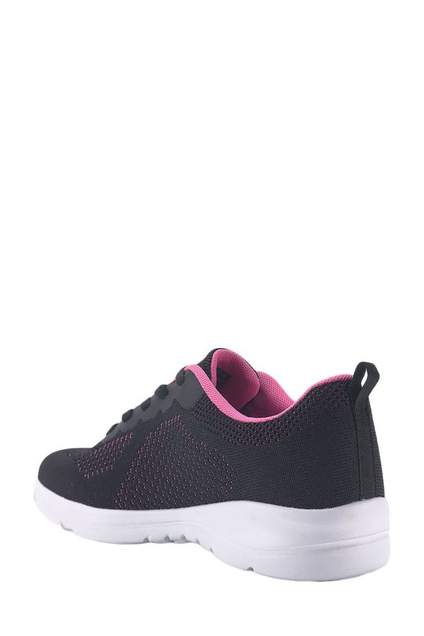 Agatha active laced black woman comfort shoes - Image 3