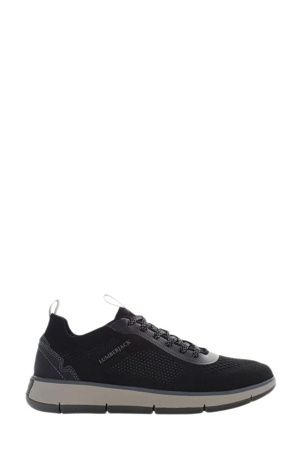 Freebound casual laced black man basic casual boots