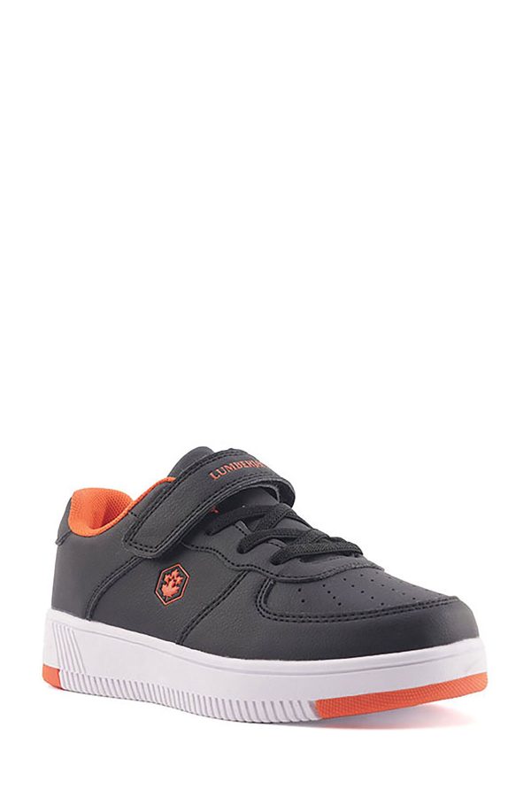 1 velcro and elastic lace black boy basic casual boots - Image 2