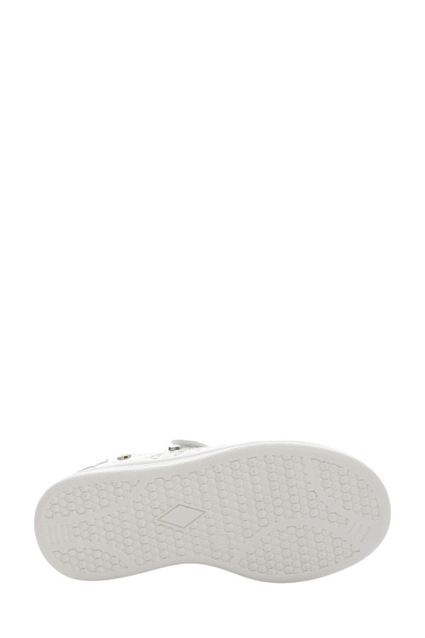 1 velcro and elastic lace white girl basic casual boots - Image 4