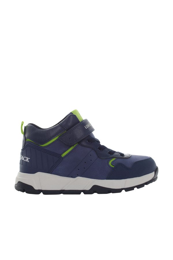 1 velcro and elastic lace multicolor boy sneaker