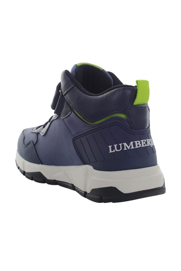 1 velcro and elastic lace multicolor boy sneaker - Image 3
