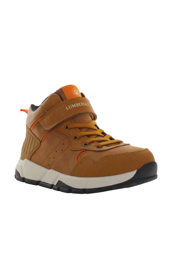 1 velcro and elastic lace multicolor boy sneaker - Image 2