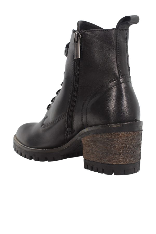 Ankle boot lace up black woman 776 - Image 3