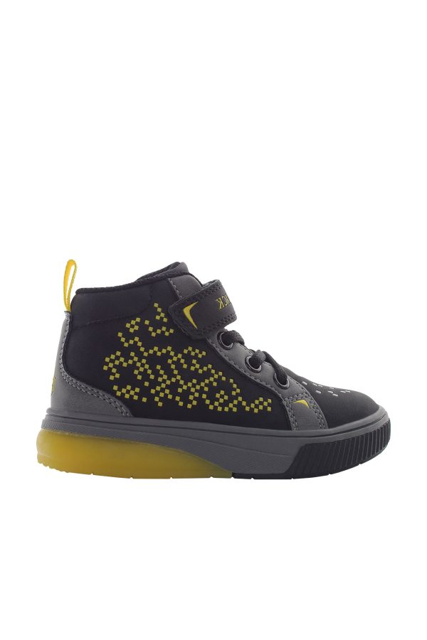 1 velcro and elastic lace multicolor boy sneaker