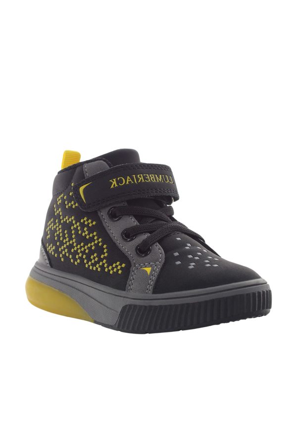 1 velcro and elastic lace multicolor boy sneaker - Image 2