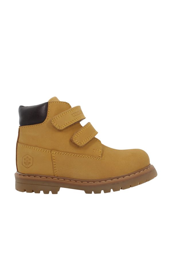 Ankle boot 2 velcro yellow boy 776