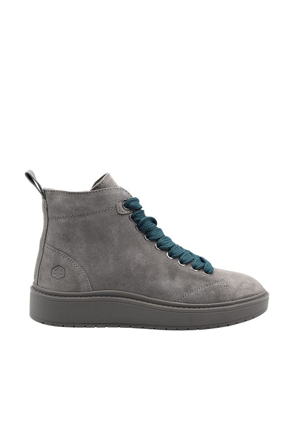 High cut sneaker gray woman 776