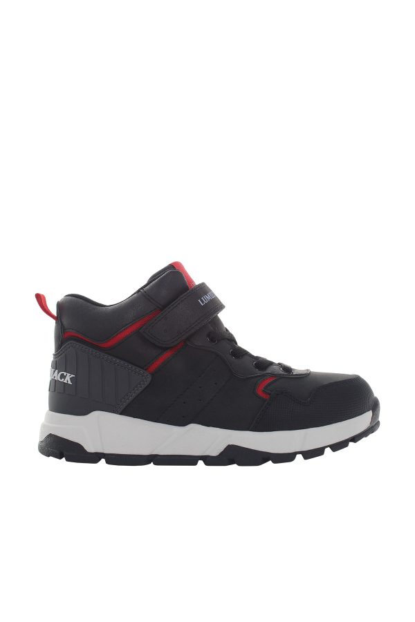 1 velcro and elastic lace multicolor boy sneaker