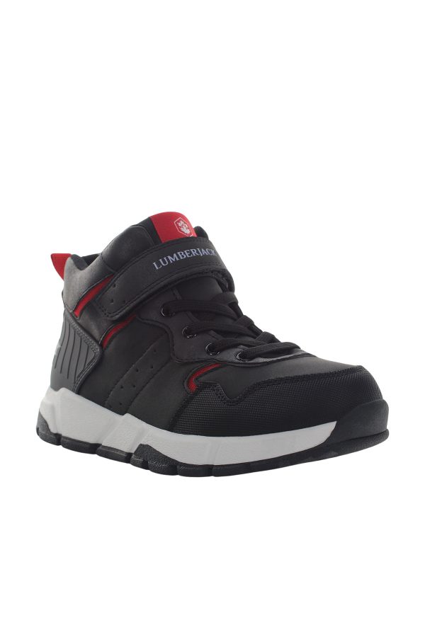 1 velcro and elastic lace multicolor boy sneaker - Image 2